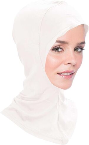 Modal Muslim Hijab Cap Soft Stretchy Solid Color Islamic Turban Full Head Neck Coverage Headwrap Scarfs for Women in Saudi Arabia