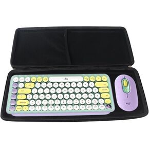 Hard Case for Logitech POP Keys Mechanical Wireless Keyboard + Logitech POP Mouse
