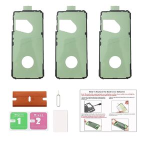 Galaxy S21 Back Cover Pre-Cut Tape, Back Door Cover Adhesive Double Sided Tape Replacement for Samsung Galaxy S21 with Tools