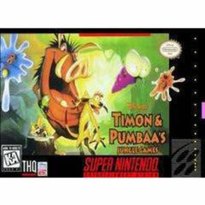 Timon & Pumbaa's Jungle Games - Super Nintendo (Renewed)