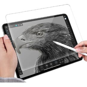 واقي شاشة ورقي لجهاز iPad Air 5th/4th 10.9 بوصة/iPad Pro 11 بوصة (2022 و2021 و2020 و2018) يبدو كتابة الرسم وكأنه على الورق، فليم غير لامع مضاد للوهج (عبوة من قطعتين) in Kuwait
