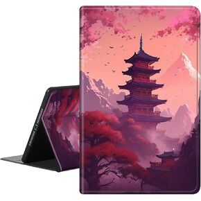 for 6" 2018 Kindle Paperwhite 10th Generation Case with Auto Wake/Sleep Flexible-Angle Viewing Stand Ultra Thin Lightweight Hard Shell for Kindle 10th Generation, Pink Tower