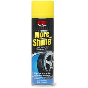 Stoner Car Care 91044-12PK 12-Ounce More Shine Original Tire Dressing Spray for Tire and Wheel Care and Long Lasting Tire Shine Rain Resistant Make Faded Tires Look New, Pack of 12