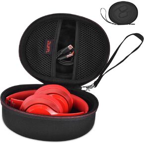 EVA Hard Case for Beats Solo3/Solo2/ Solo 4 Wireless On-Ear Headphones,Premium Travel Protective Carrying Storage Bag(Blue)