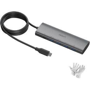 OBSBOT 3-in-1 USB 3.0 Hub, Up to 5Gbps Transfer speeds, Support to Connect up to 3 Tiny 2 Webcam Series Devices, Ultra-high Speed USB 3.0 Transfer,Superior Heat Resistance and Durability