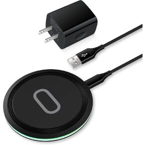 15W Wireless Charger Fast Charging Pad for Samsung Galaxy S24 S23 S22 S21 S20 Ultra 5G FE Plus, Note 20, Z Fold 6 5 4, Z Flip 6 5 4