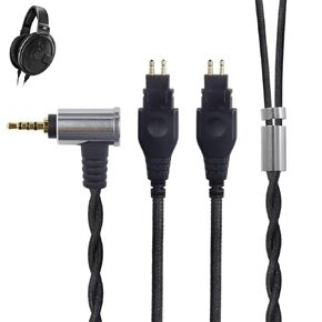 okcsc Upgraded Headphone Cable for SENNHEISER Earphones HD650 HD600 HD580 HD535 HD545 HD565 HD265,Replacement Cable with 3.5mm Stero Plug 4.8FT Length Headset Cable, HDB3 Cable