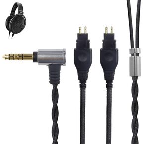 okcsc Upgraded Headphone Cable for SENNHEISER Earphones HD650 HD600 HD580 HD535 HD545 HD565 HD265,Replacement Cable with 3.5mm Stero Plug 4.8FT Length Headset Cable, HDB3 Cable in Kuwait