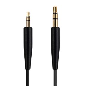 UNCLE LIGHT QC25 QC35 QC35 II QC45 OE2 OE2i Replacement Audio Cable, Compatible with Bose Headphones, 3.5mm to 2.5mm Male Stereo Jack Cord, 5 Ft (1.5 meters), No Inline Mic & Control, Black