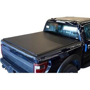 Hard Quad-Fold Truck Bed Tonneau Cover Compatible with 2007-2021 Toyota Tundra 5.5'/5.5FT/66 Bed,Not Fit Trail Special Edition,HD085
