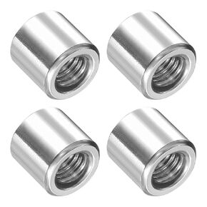 Weld on Bung Nut (M10x14mmx13mm) 10Pcs, Stainless Steel Insert Weldable Fuel Tank Fitting - for Component Maintenance, Weld-On Adapter