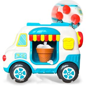 Baby Bubble Bath ice Cream Foam tub Toys Machine Maker Bubble Car for Bathtub Bath Toy Kids Ages 1-3,Bubble Maker Toy for Toddlers Bath Toys 4-8 Years Old Girl Gifts