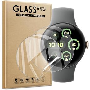 (2 Pack) for Xiaomi Redmi Watch 5 Lite Screen Protector, Tempered Glass for Xiaomi Redmi Watch 5 Lite, Impact-Protection, Anti-Shatter, Bubble Free for Xiaomi Redmi Watch 5 Lite Smartwatch Tempered Glass