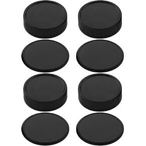 4 Sets Body Cap & Camera Rear Cap M42 Special for Camera Lens Dust Cover Compatible with Fit Camera M42x1mm Luo Mouth Lens Back Cover
