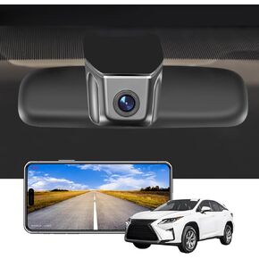 Front 4K & Rear 1080p Dash Cam Custom Custom for Lexus RX 2023 2024 (Model C),RX350 RX350h RX500h Premium Luxury F Sport,OEM Look,UHD 2160P Video,Parking Mode,WiFi & App,128GB Card