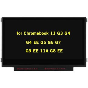 GBOLE 11.6" New Screen Replacement B116XTN02.3 for HP Chromebook 11 G3 G4 G4 EE G5 G6 G7 G9 EE 11A G8 EE Non Touch, ProBook 11 G2, Stream 11 Pro G3 Series 30Pin LED LCD Display Screen Panel