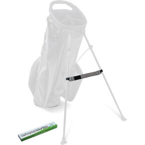 Big Teeth Golf Bag Accessories Golf Leg Leather Strap,Golf Leg Stabilizer Strap, Golf Equipment for Golf Stand Bag with Legs