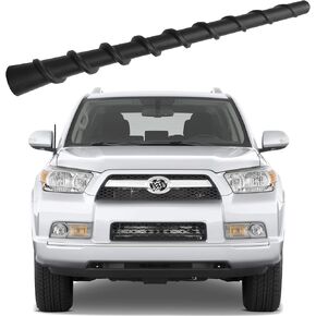 هوائي حلزوني مرن مقاس 7 بوصات لسيارة Toyota 4Runner (1999-2013)، وصاري هوائي Toyota 4Runner، واستبدال سارية هوائي السيارة FM/AM