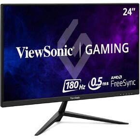 ViewSonic VX2428A 24 Inch 1080p 0.5ms 180Hz IPS Gaming Monitor with FreeSync, HDMI 1.4, and DisplayPort Inputs