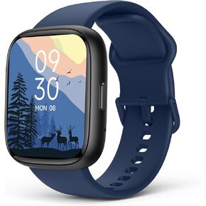 ساعات ذكية 2024 للرجال مع اتصال بلوتوث، قرص Alexa مدمج 1.83 بوصة HD DIY مع معدل ضربات القلب، أكسجين الدم، النوم، 100 وضع رياضي لتتبع اللياقة البدنية، ساعة ذكية لنظام Android iOS in Kuwait