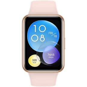 HUAWEI Watch FIT 2 Smartwatch, 1.74-inch Display, Bluetooth Calling, Up to 10 Days Battery Life, Quick-Workout Animations - (Pink)