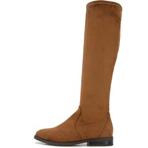 Gentle Souls by Kenneth Cole Women's Emma Stretch Boot Knee High, Luggage, 10