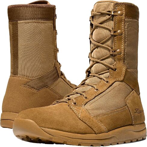 Danner Tachyon 8" Tactical Boots for Men - Ultralight Fast Drying Upper with Abrasion-Resistant Toe, Comfort Footbed, and Non Slip Traction Outsole, Black - 10 EE in Saudi Arabia