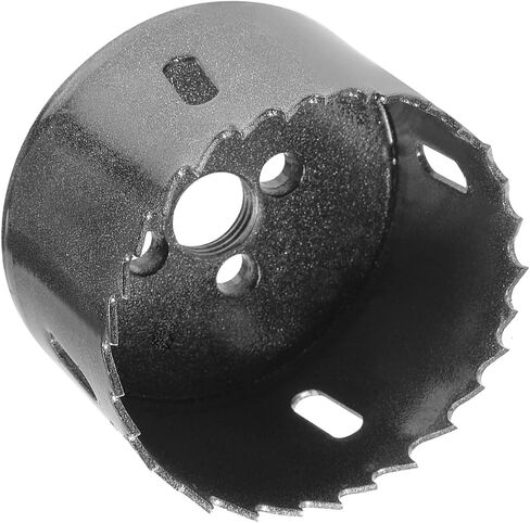Bi-Metal Hole Saw, 71mm 2-13/16 Inch Dia Hole Saw, High Speed Steel Cutter - (Applications: for Wood Brass Zinc), 1-Pieces in Saudi Arabia