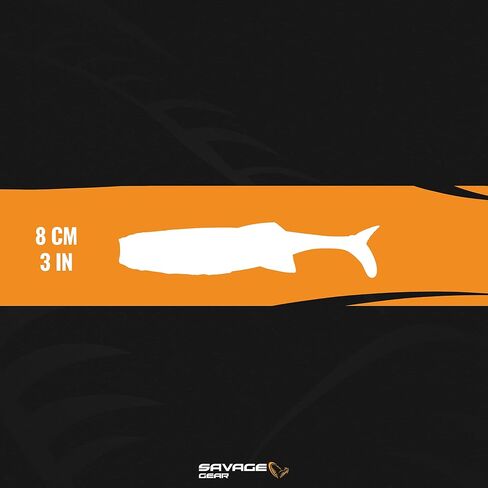 طعم الصيد Savage Gear NED Goby، قرع أخضر، ملامح واقعية، ألوان وحركة، بناء متين 12X، ملح ورائحة in Kuwait
