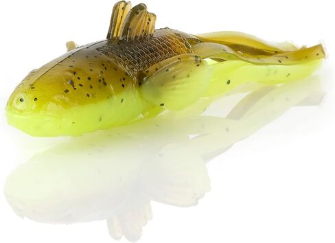 طعم الصيد Savage Gear NED Goby، قرع أخضر، ملامح واقعية، ألوان وحركة، بناء متين 12X، ملح ورائحة in Kuwait