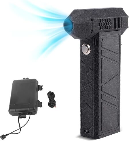 Electric Air Duster, 130000 RPM Stepless Speed Compressed Air Can Jet Dryer Blower, Type C QC 15W PD Fast Charging 180W Air Blower for Car Computer Keyboard Outdoor in Saudi Arabia