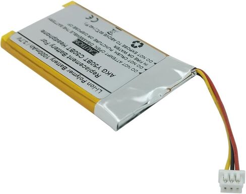 بطارية بديلة 1000 مللي أمبير 3.7 فولت لسماعات AKG Y50BT C50BT، P083040-Q02، USN-603048PCN-AK in Saudi Arabia