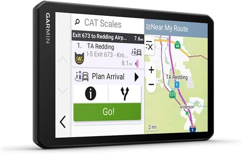 Garmin Dezl OTR720 GPS Truck Navigator شاشة لمس 7 بوصة، ملاحة GPS تجارية لسائقي نصف الشاحنات، حزمة مع بطاقة ذاكرة SD سعة 32 جيجابايت + سماعة dēzl 110 سماعة رأس ممتازة للنقل بالشاحنات + المزيد in Saudi Arabia