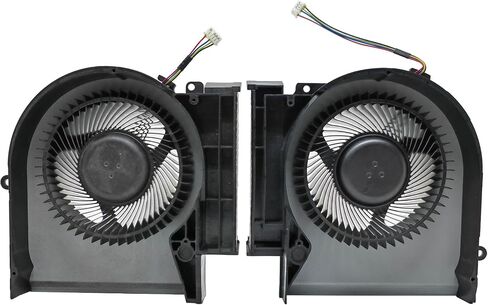 استبدال مروحة تبريد وحدة المعالجة المركزية ووحدة معالجة الرسومات الجديدة لمنطقة DELL Alienware 51m R1 R2 RTX2060 Series 05CC81 05C68F 0114N9R 9Z25N9R DC28000Q9SL DC28000QASL BSM1012MD-01ERH BSM1012MD-00ERG 19.0CFM DC12V in Saudi Arabia