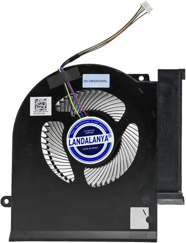 استبدال مروحة تبريد وحدة المعالجة المركزية ووحدة معالجة الرسومات الجديدة لمنطقة DELL Alienware 51m R1 R2 RTX2060 Series 05CC81 05C68F 0114N9R 9Z25N9R DC28000Q9SL DC28000QASL BSM1012MD-01ERH BSM1012MD-00ERG 19.0CFM DC12V in Saudi Arabia
