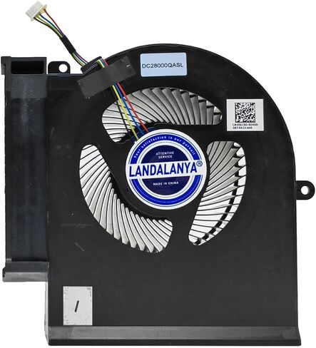 استبدال مروحة تبريد وحدة المعالجة المركزية ووحدة معالجة الرسومات الجديدة لمنطقة DELL Alienware 51m R1 R2 RTX2060 Series 05CC81 05C68F 0114N9R 9Z25N9R DC28000Q9SL DC28000QASL BSM1012MD-01ERH BSM1012MD-00ERG 19.0CFM DC12V in Saudi Arabia