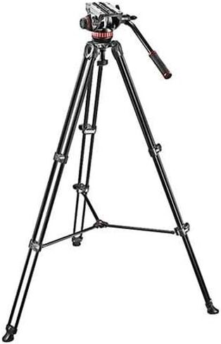 Manfrotto MVK502AM Video Telescoping Twin Leg Kit with 502 Video Head and Carry Bag in Saudi Arabia