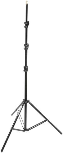 حامل إضاءة أساسي من Manfrotto مقاس 11 بوصة، مسمار 5/8 بطرف 1/4 بوصة × 20، أسود. (#368B) in Saudi Arabia