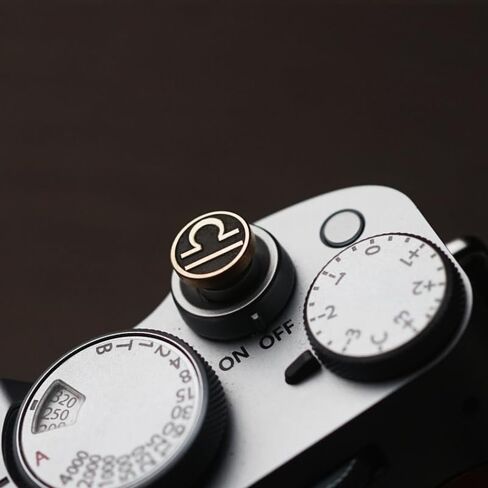 Twelve Constellations Pattern Camera shutter Button Compatible with Fujifilm X-Pro3 X-Pro2 X-T50 X-T4 X-T30 for Nikon for Rolleiflex (Pisces) in Saudi Arabia