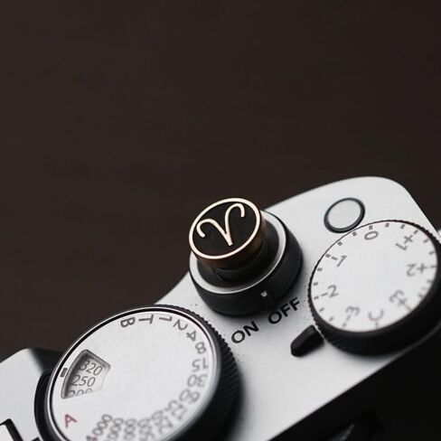 Twelve Constellations Pattern Camera shutter Button Compatible with Fujifilm X-Pro3 X-Pro2 X-T50 X-T4 X-T30 for Nikon for Rolleiflex (Pisces) in Saudi Arabia
