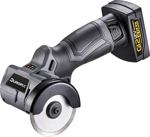 Durofix G12 Cordless 3" Compact Cut-Off Tool Kit, 20,000 RPM with Interchangeable Blades & Safety Guard in Kuwait
