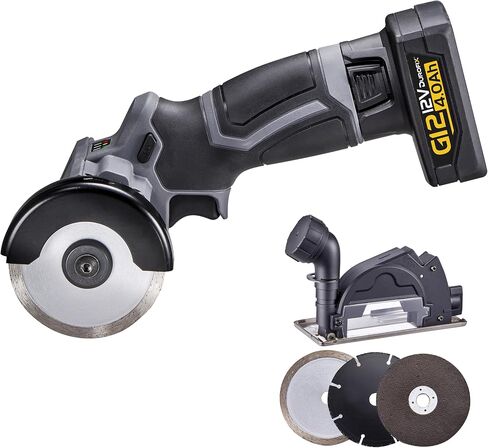 Durofix G12 Cordless 3" Compact Cut-Off Tool Kit, 20,000 RPM with Interchangeable Blades & Safety Guard in Kuwait