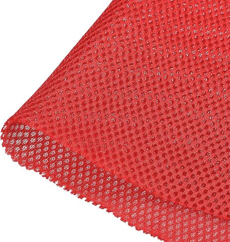 Speaker Grill Cloth Stereo Mesh Fabric Protective Dustproof Cloth, [for Home Speaker Repair] - 19.7 Inch x 59 Inch/Red in Saudi Arabia
