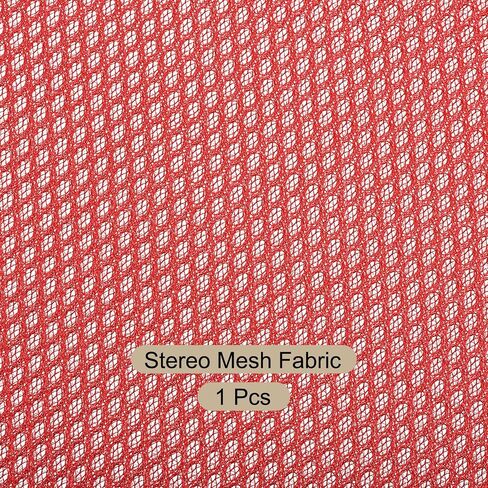 Speaker Grill Cloth Stereo Mesh Fabric Protective Dustproof Cloth, [for Home Speaker Repair] - 19.7 Inch x 59 Inch/Red in Saudi Arabia