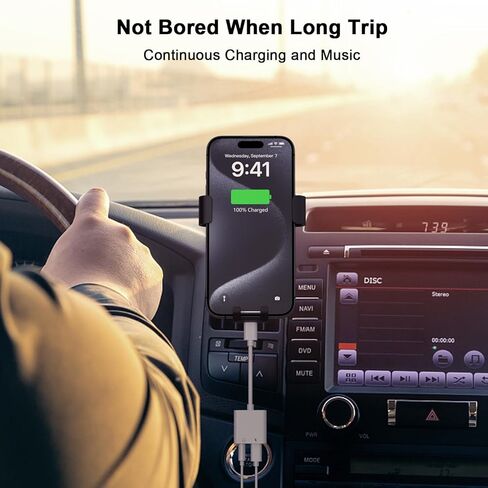 محول سماعة رأس لهاتف iPhone 16 15، عبوتان [معتمد من MFi] مقبس صوت USB من النوع C إلى Aux مع محول دونجل شحن سريع PD 60 وات لهاتف iPhone 16/16 Plus/16 Pro/16 Pro Max/15/15 Plus/15 Pro/15 برو ماكس in Kuwait