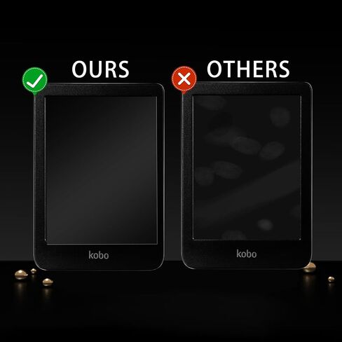 Anti-Glare Matte Screen Protector for 6'' Kobo Clara Colour/Clara BW/Clara 2E (2-Pack) Anti Fingerprint Anti Burst Nano Matte Skin PET Soft Film (Matte) in Saudi Arabia