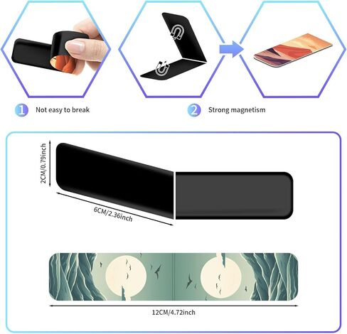 48 Pieces Unique Magnetic Bookmarks Magnet Page Markers - Book Marks for Reading Women & Men with Storage Boxes - Cute Magnet Bookmark Clips for Reading Pleasure in Saudi Arabia