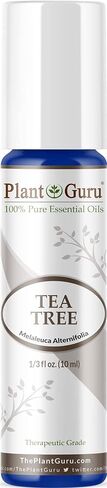 Tea Tree Essential Oil 4 oz. 100% Pure Undiluted Therapeutic Grade Extract of Melaleuca Alternifolia for Skin, Body, Hair Growth, Scalp Dandruff, Acne and Aromatherapy Diffuser Humidifier in Saudi Arabia