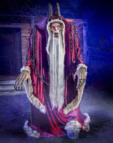 روح الهالوين 7.5 قدم Krampus Animatronic in Saudi Arabia