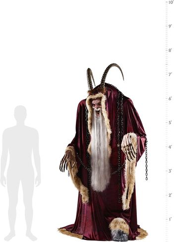روح الهالوين 7.5 قدم Krampus Animatronic in Saudi Arabia